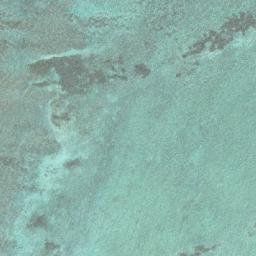 Satellite imagery of Assault Beaches RED 2nd Marines Division WW2, MP
