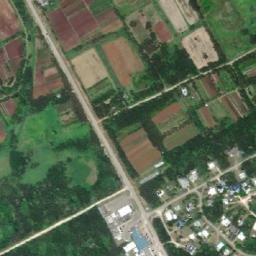 Satellite imagery of USAAF Kagman Point Air Field WW2, MP