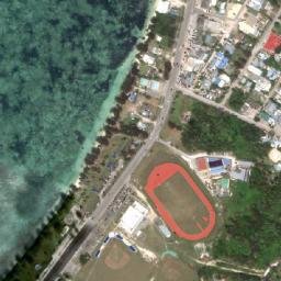 Satellite imagery of JP Susupe Emergency Airfield WW2, MP