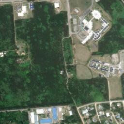 Satellite imagery of USAAF Kagman Point Air Field WW2, MP