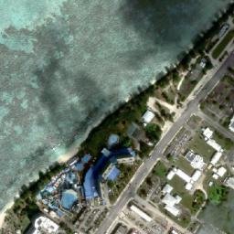 Satellite imagery of Puntan Susupe, MP