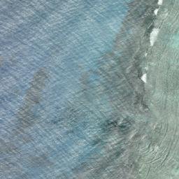 Satellite imagery of Assault Beaches YELLOW 4th Marines Division WW2, MP