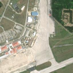 Satellite imagery of JP Aslito Field Air Operations Building WW2, MP