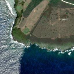 Satellite imagery of Landing Beach WHITE - deception only WW2, MP