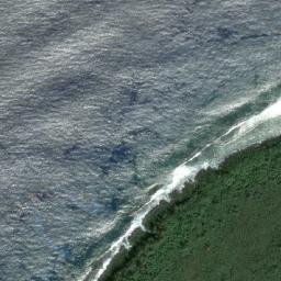 Satellite imagery of Assault Beach WHITE ONE WW2, MP