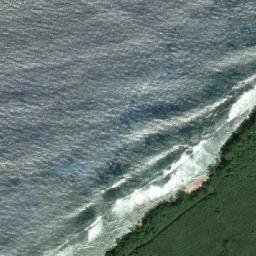 Satellite imagery of Assault Beach WHITE ONE WW2, MP