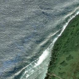 Satellite imagery of Assault Beach WHITE ONE WW2, MP