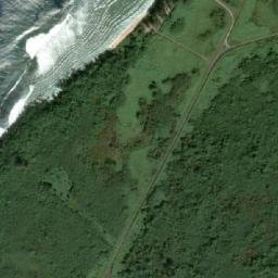 Satellite imagery of Assault Beach WHITE TWO WW2, MP