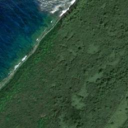 Satellite imagery of Assault Beach WHITE TWO WW2, MP