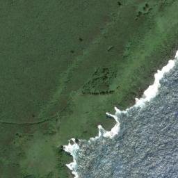Satellite imagery of Unsuitable Assault Beach YELLOW WW2, MP
