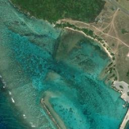 Satellite imagery of US Naval Base Tinian WW2, MP