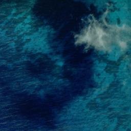 Satellite imagery of Deception Assault Beaches ORANGE RED GREEN BLUE WW2, MP