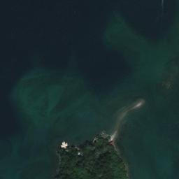 Satellite imagery of Cangrejo Rock, PH
