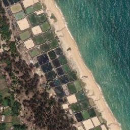 Satellite imagery of Cap Mia, VN
