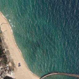 Satellite imagery of Cap Mia, VN