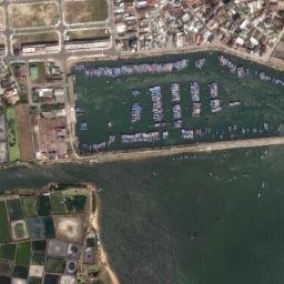 Satellite imagery of Cap Mia, VN