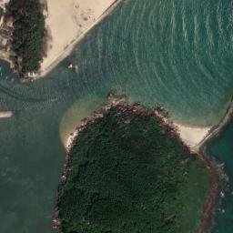 Satellite imagery of Cap Mia, VN