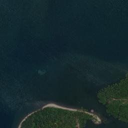 Satellite imagery of Tacligan Point, PH