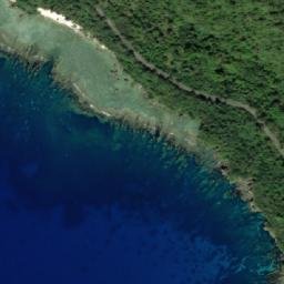 Satellite imagery of JP 140mm Coastal Defense Gun and Casemate WW2, MP