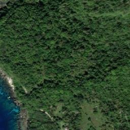 Satellite imagery of JP 140mm Coastal Defense Gun and Casemate WW2, MP