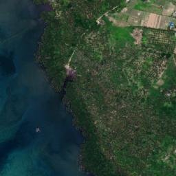 Satellite imagery of Gordo Point, PH