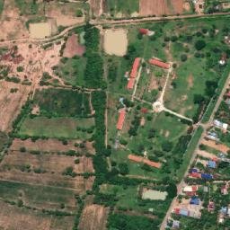 Satellite imagery of Prasat Banteay Chhmar, KH