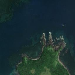 Satellite imagery of Minigil Point, PH