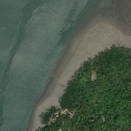 Satellite imagery of Cuyao Point, PH