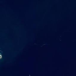 Satellite imagery of Komagat Rock, PH