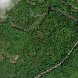 Satellite imagery of Camarines Norte - Camarines Sur Boundary, PH