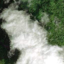 Satellite imagery of Camarines Norte - Camarines Sur Boundary, PH