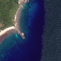 Satellite imagery of Manok Point, PH