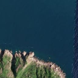Satellite imagery of Mũi Kê Gà, VN