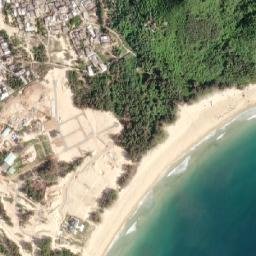 Satellite imagery of Mũi Kê Gà, VN