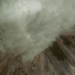 Satellite imagery of Mayon Volcano, PH