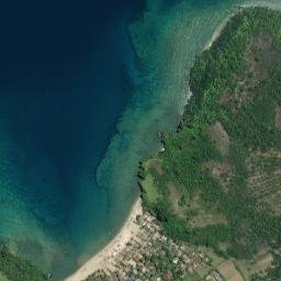 Satellite imagery of Caunbalan Point, PH