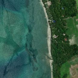 Satellite imagery of Badian Point, PH
