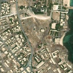 Satellite imagery of Ras Buja, ER