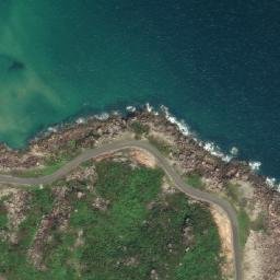 Satellite imagery of Mũi Lớn, VN