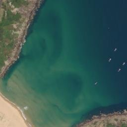 Satellite imagery of Mũi Kê Gà, VN