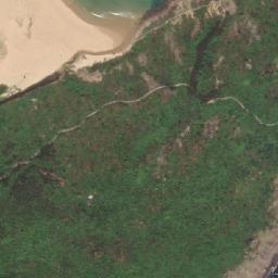 Satellite imagery of Mũi Kê Gà, VN