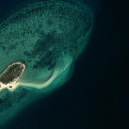 Satellite imagery of Hòn Mao, VN