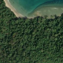 Satellite imagery of Cape Strachan, IN