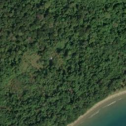 Satellite imagery of Cape Strachan, IN