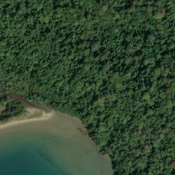 Satellite imagery of Cape Strachan, IN