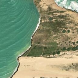 Satellite imagery of Punta Taroa, CO