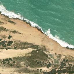 Satellite imagery of Punta Taroa, CO