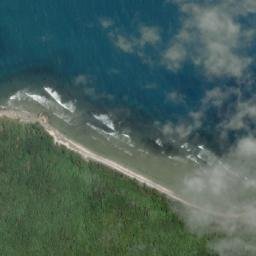 Satellite imagery of Mũi Diem, VN