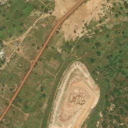Satellite imagery of Bomboré gold mine, BF