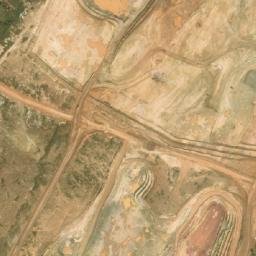 Satellite imagery of Bomboré gold mine, BF